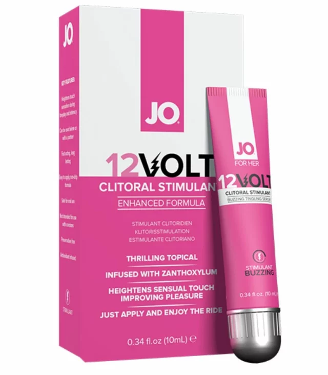 Żel stymulujący - System JO Clitoral Stimulant Buzzing 12Volt 10 ml