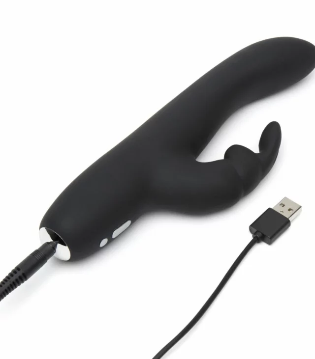 Wibrator - Fifty Shades of Grey Greedy Girl Rechargeable Slimline Rabbit Vibrator