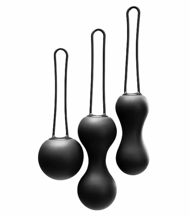 Kulki gejszy - Je Joue Ami Kegel Balls Black