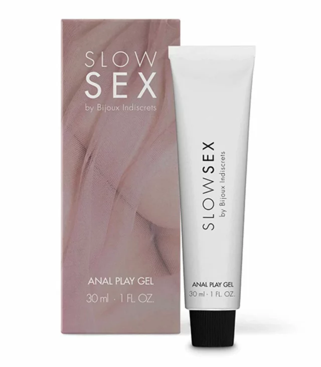 Wodny lubrykant analny - Bijoux Indiscrets Slow Sex Anal Play Gel 30 ml