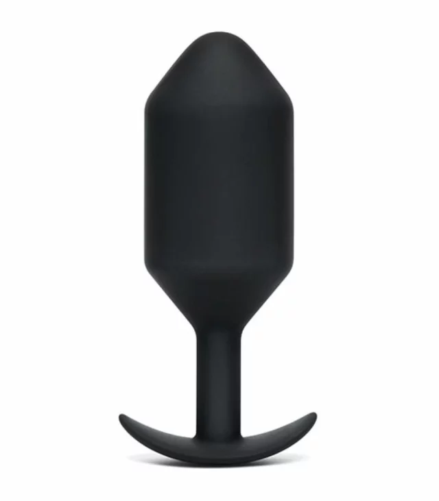 Plug analny - B-Vibe Snug Plug 7 Black