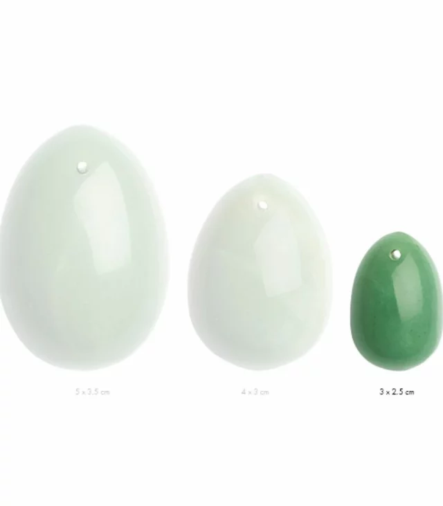 Kulka gejszy - La Gemmes Yoni Egg Jade S