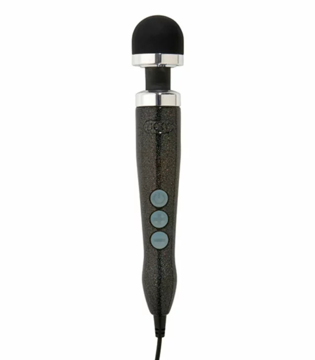 Masażer sieciowy - Doxy Die Cast 3 Wand Massager Disco Black