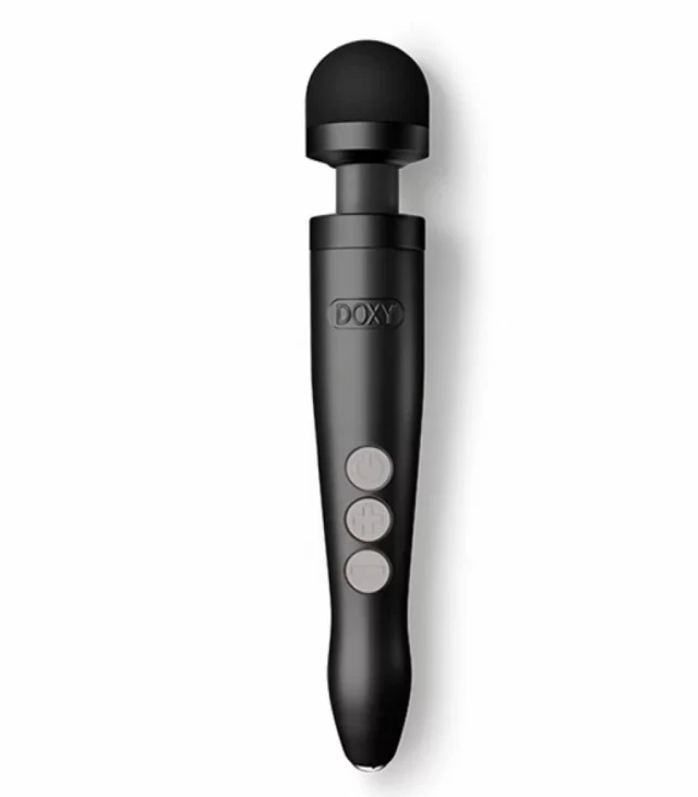 Masażer - Doxy Die Cast 3R Wand Massager Matte Black