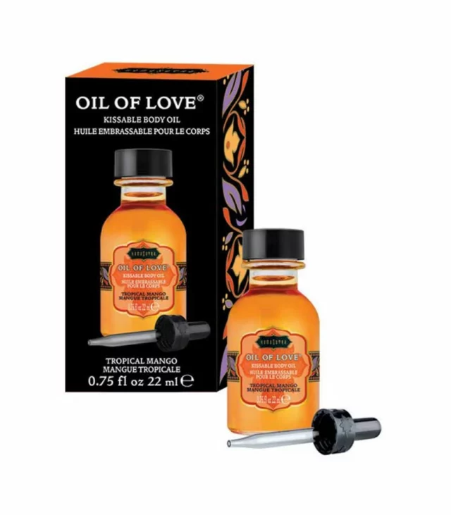 Olejek stymulujący - Kama Sutra Oil of Love Tropical Mango 22 ml