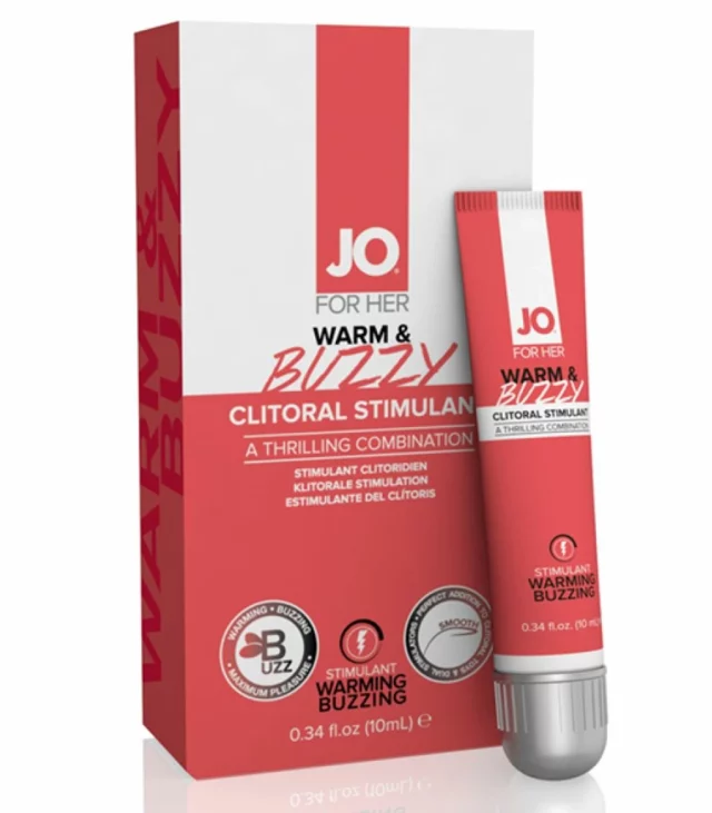 Żel stymulujący - System JO Clitoral Stimulant Warm & Buzzy 10 ml