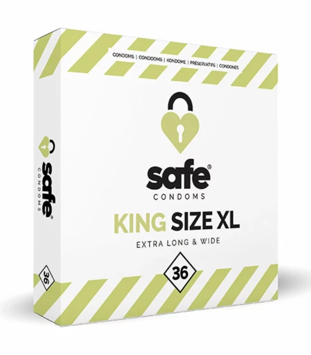 Prezerwatywy - Safe King Size XL 36 szt