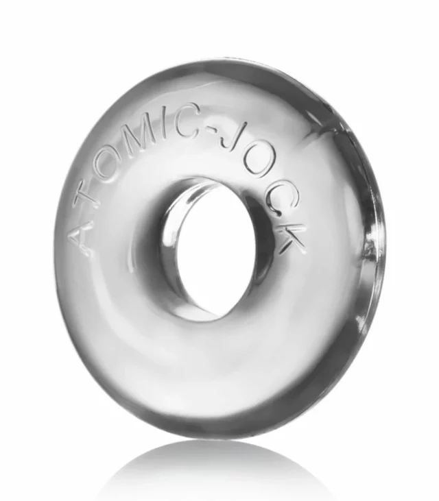 Trzypak pierścieni - Oxballs Ringer of Do-Nut 1 3-pack Clear