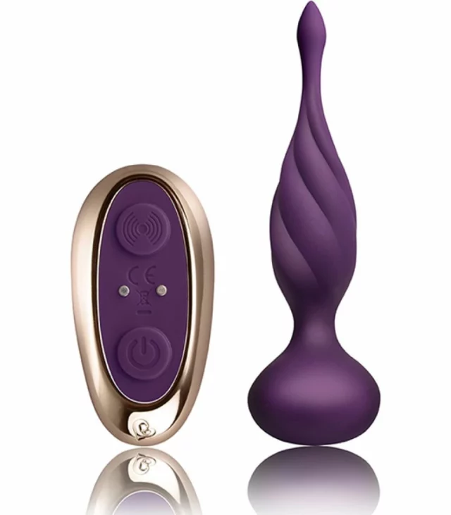 Plug analny wibrujący - Rocks-Off Petite Sensations Discover Purple