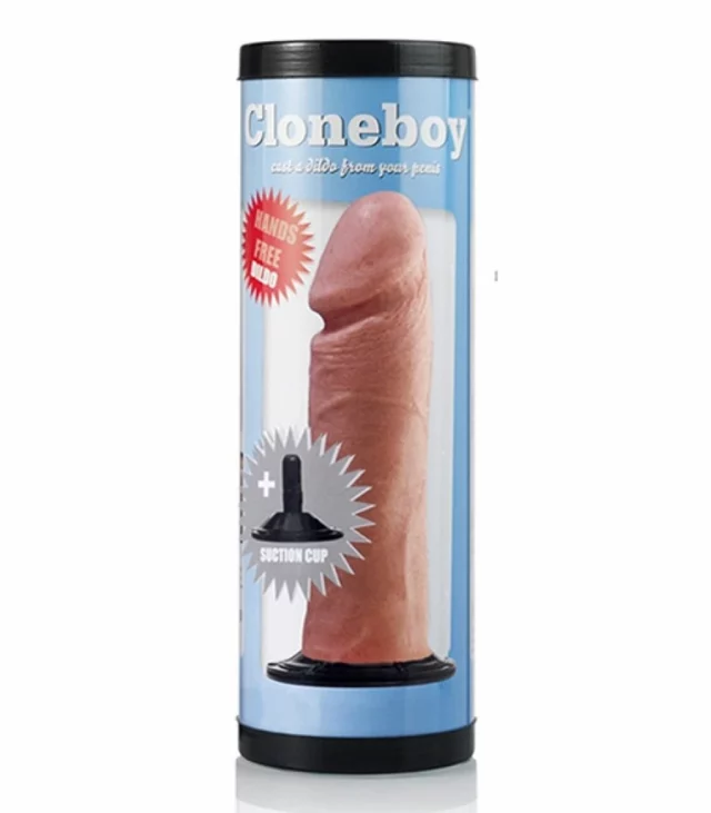 Zestaw do klonowania penisa z przyssawką - Cloneboy Dildo & Suction Cap Pink