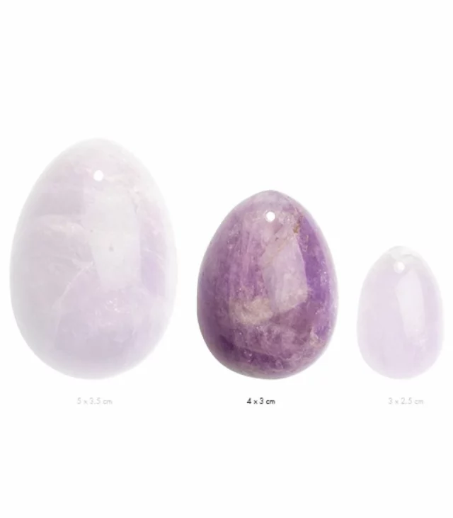 Kulka gejszy - La Gemmes Yoni Egg Pure Amethyst M