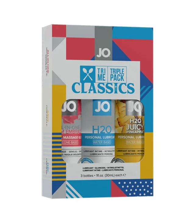 Zestaw lubrykantów - System JO Tri Me Classics 3 x 30 ml