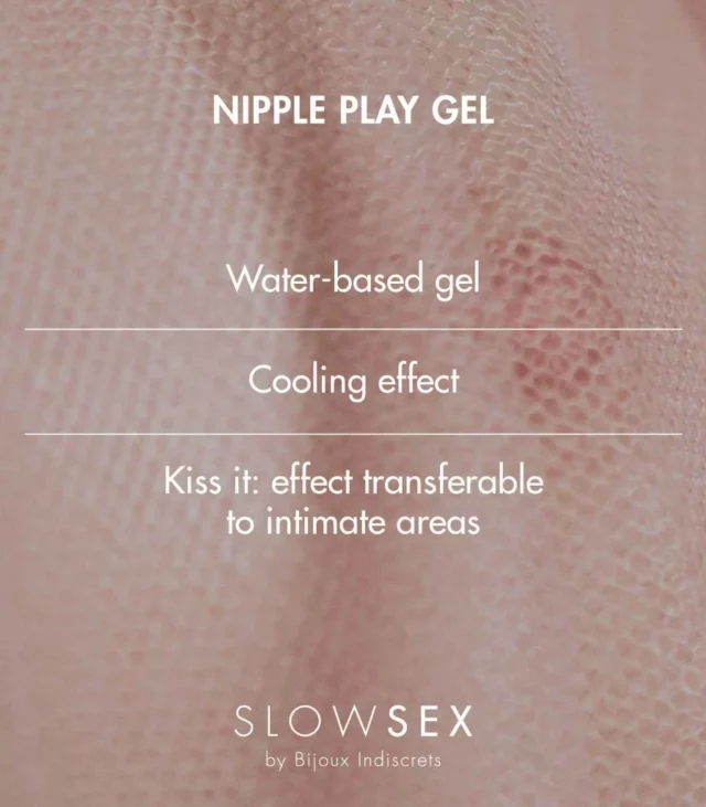 Żel stymulujący sutki - Bijoux Indiscrets Slow Sex Nipple Play Gel 10 ml