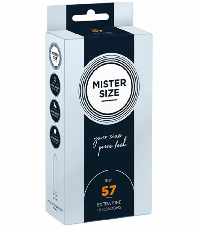 Prezerwatywy - Mister Size 57 mm (10 szt)