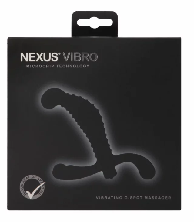 Wibrujący masażer prostaty - Nexus Vibro Black