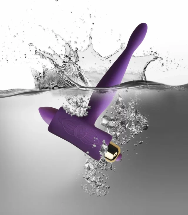 Plug analny wibrujący - Rocks-Off Petite Sensations Teazer Purple