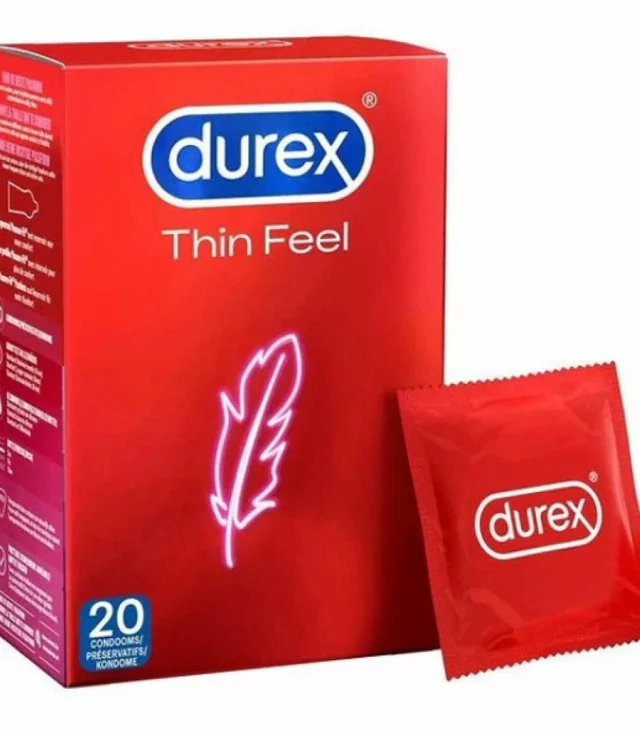 Prezerwatywy cienkie - Durex Thin Feel 20 szt