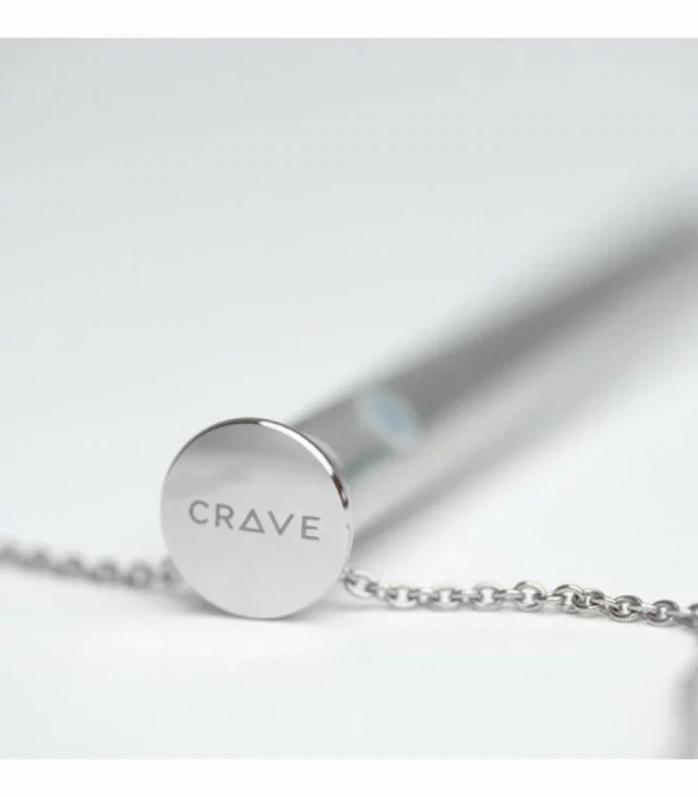 Wibrator naszyjnik - Crave Vesper Silver