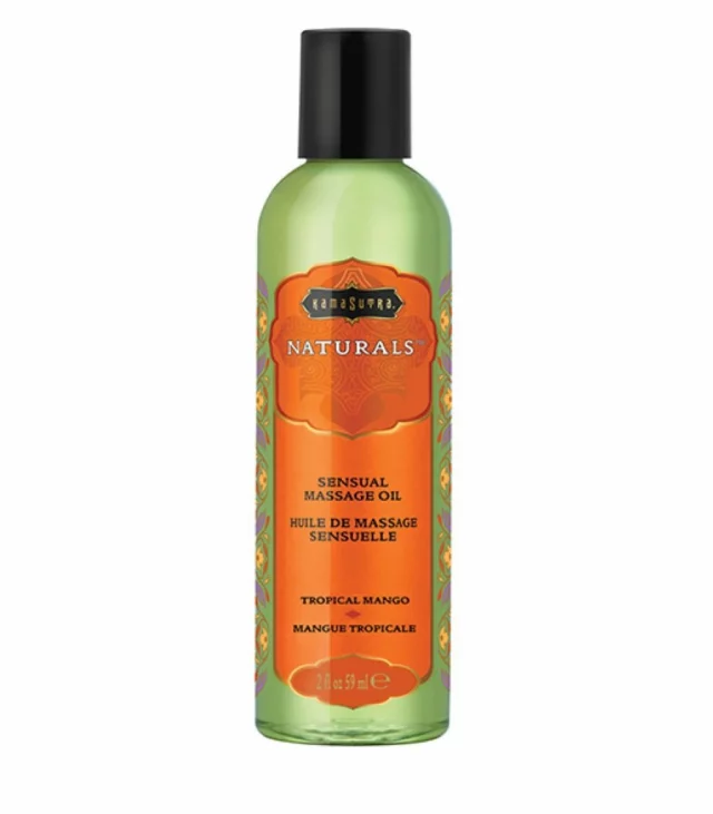 Olejek do masażu - Kama Sutra Naturals Massage Oil Tropical Mango 59 ml