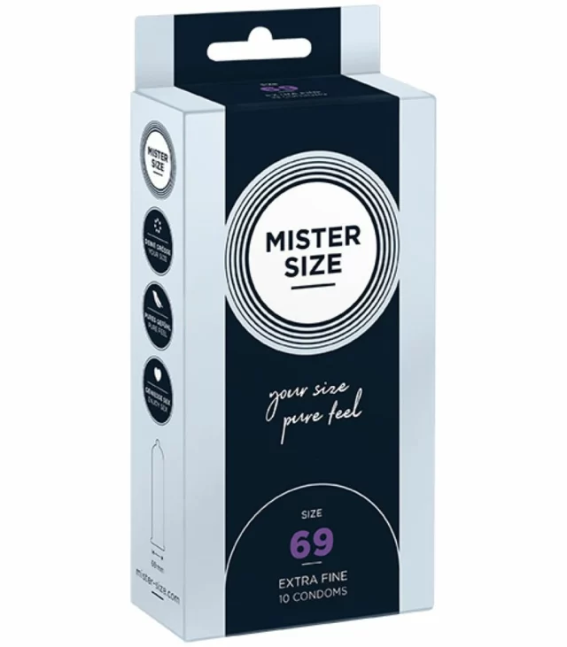 Prezerwatywy - Mister Size 69 mm (10 szt)