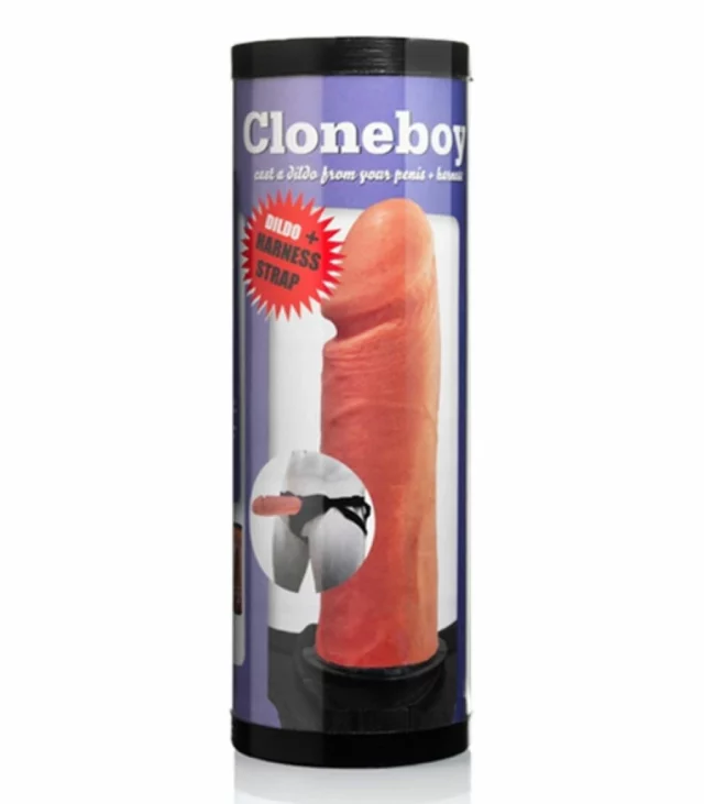 Zestaw do klonowania penisa z uprzężą - Cloneboy Dildo & Harness Strap