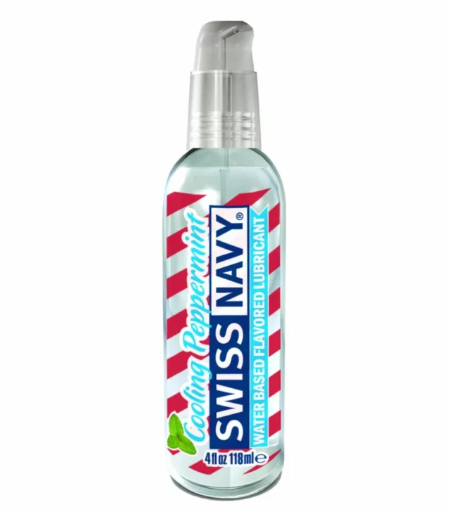 Lubrykant smakowy - Swiss Navy Cooling Peppermint Lubricant 118 ml Mięta