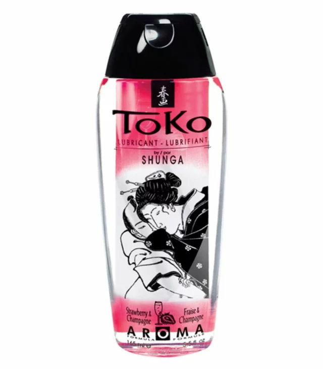 Lubrykant - Shunga Toko Strawberry & Champagne 165 ml