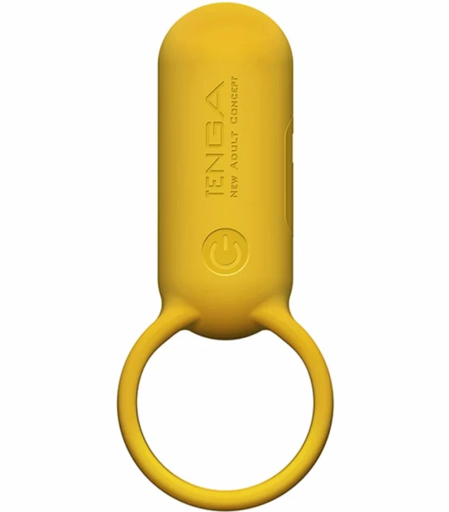 Pierścień wibrujący - Tenga SVR Smart Vibe Ring Canyon Yellow