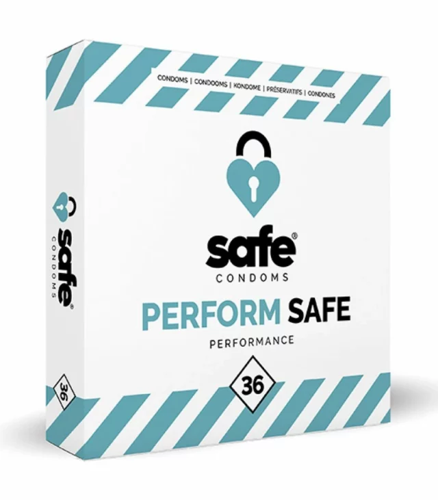 Prezerwatywy opóźniające - Safe Perform Safe 36 szt