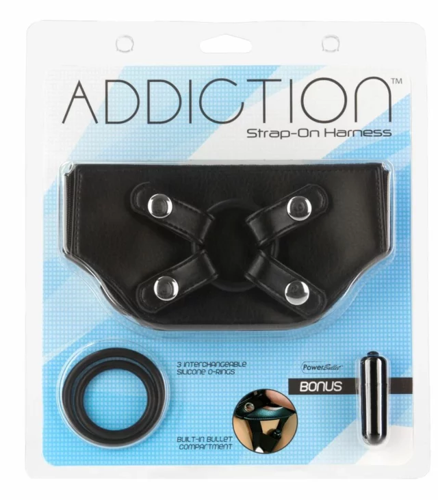 Uprząż - Addiction Strap-On Harness One Size Fits Most Black