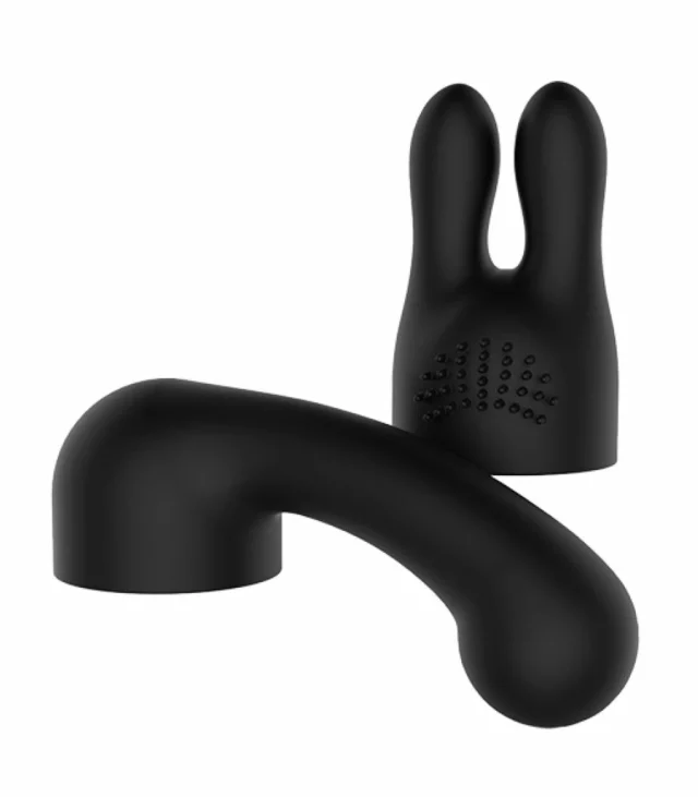 Końcówki do masażera - Bodywand Curve Accessory Black