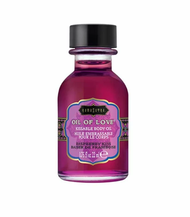 Olejek stymulujący - Kama Sutra Oil of Love Raspberry Kiss 22 ml