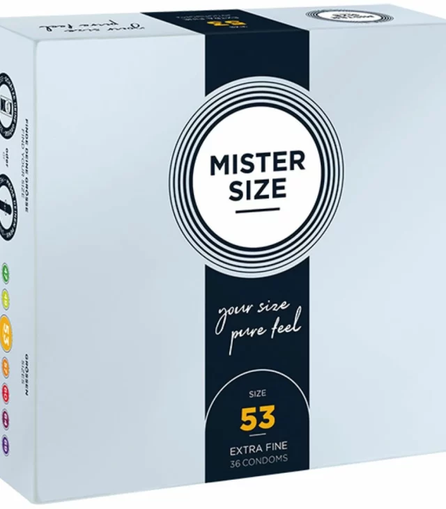 Prezerwatywy - Mister Size 53 mm (36 szt)
