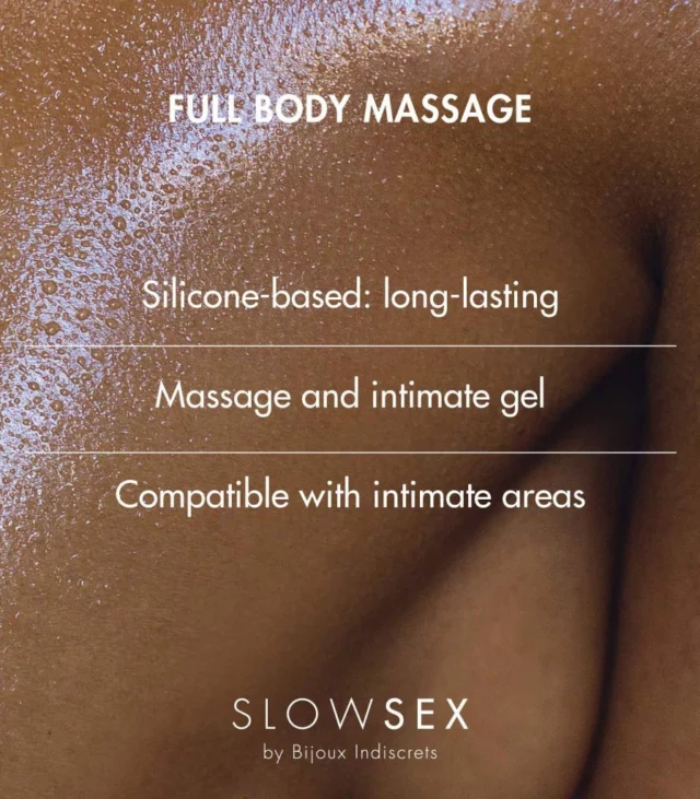 Żel do masażu - Bijoux Indiscrets Slow Sex Full Body Massage 50 ml