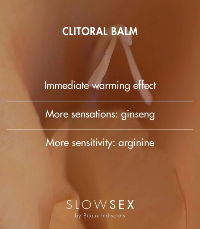 Balsam stymulujący - Bijoux Indiscrets Slow Sex Clitoral Balm 10 ml