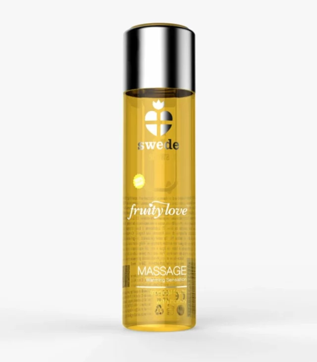 Olejek do masażu - Swede Fruity Love Massage Tropical Fruity with Honey 120 ml