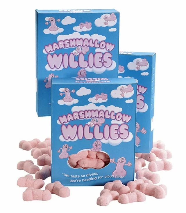 Pianki w kształcie penisów - Marshmallow Willies