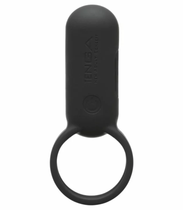 Pierścień wibrujący - Tenga SVR Smart Vibe Ring Black