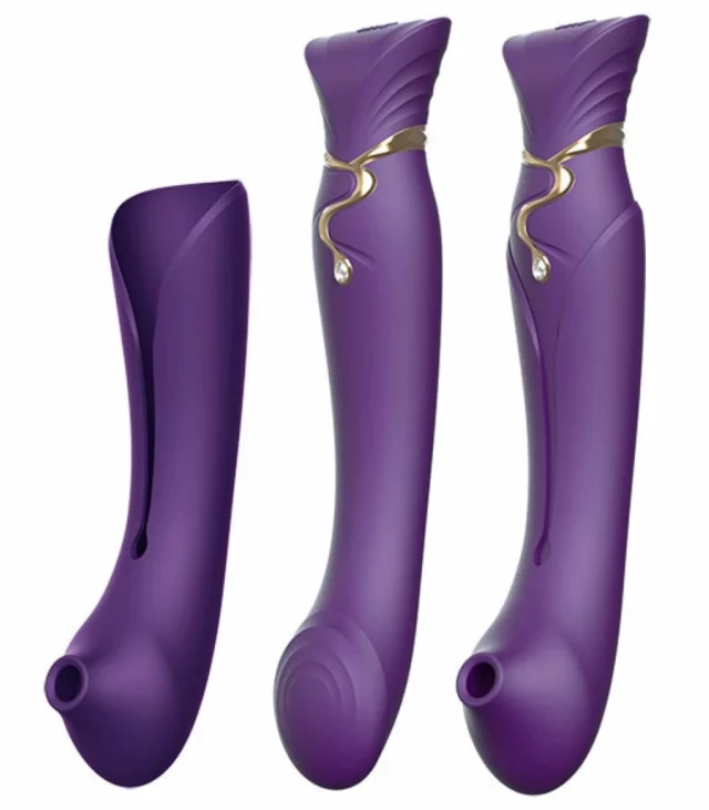 Wibrator - Zalo Queen Set Twilight Purple