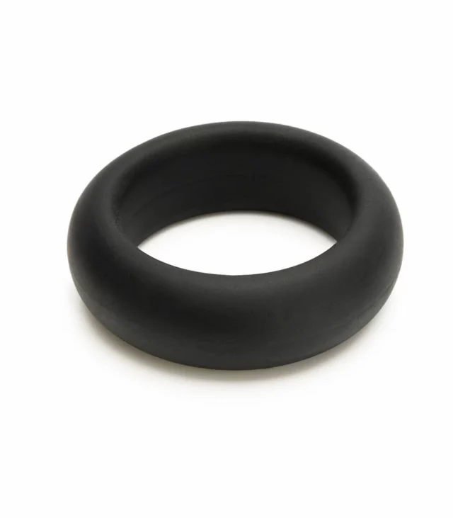 Pierścień erekcyjny - Je Joue Silicone C-Ring Maximum Stretch Black