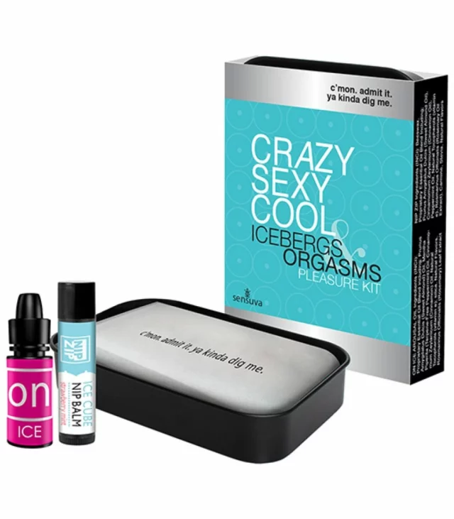 Olejek i balsam stymulujący - Sensuva Crazy Sexy Pleasure Kit