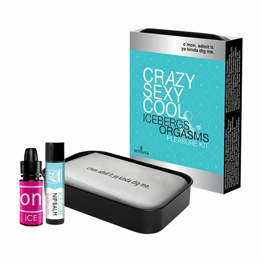 Olejek i balsam stymulujący - Sensuva Crazy Sexy Pleasure Kit