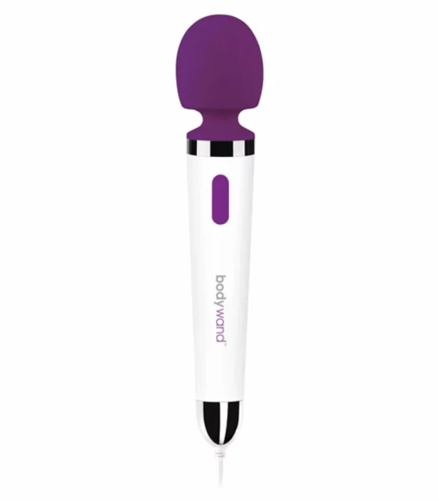 Masażer sieciowy - Bodywand Plug-In White Purple