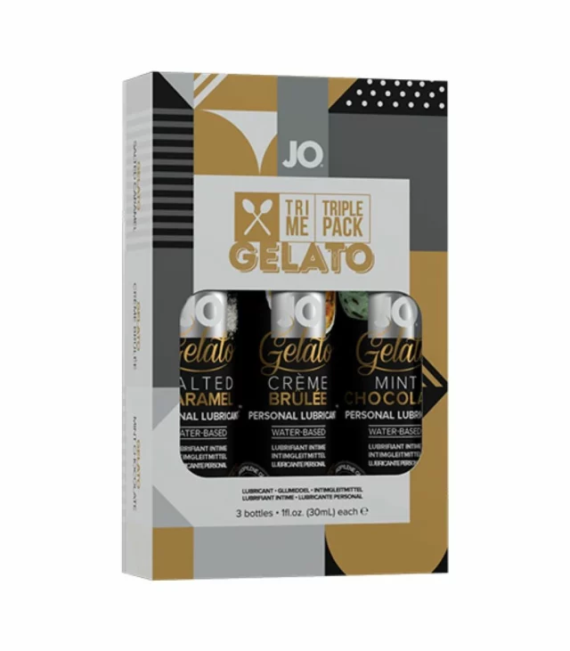 Zestaw lubrykantów - System JO Tri Me Gelato 3 x 30 ml