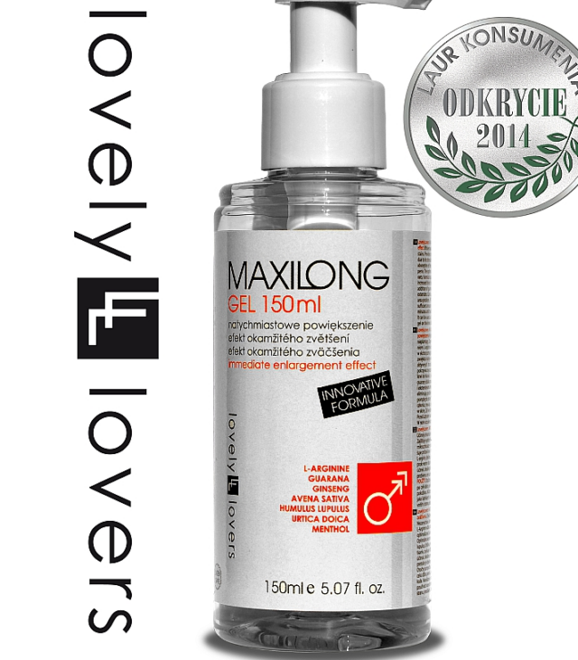 Lovely Lovers - powiększanie penisa - Maxilong Gel 150 ml