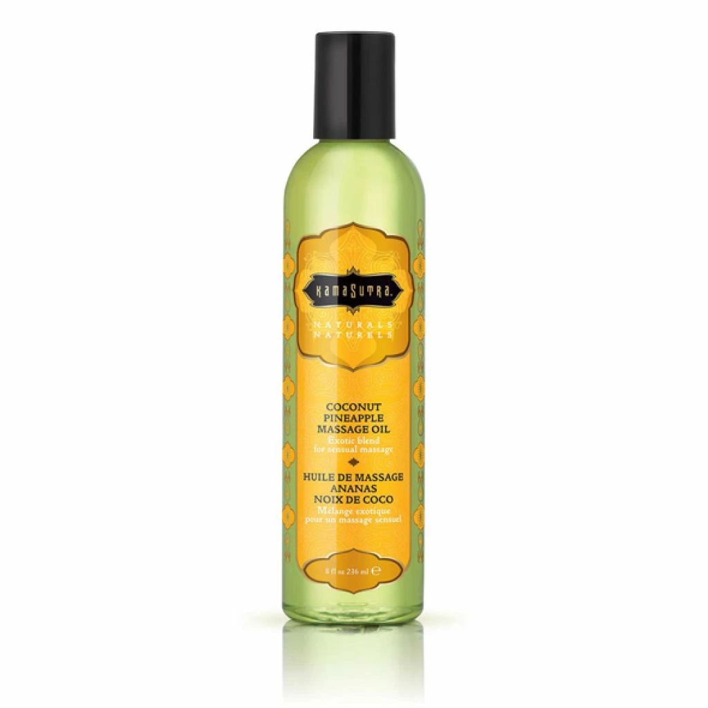 Olejek do masażu - Kama Sutra Naturals Massage Oil Coconut Pineapple 236 ml