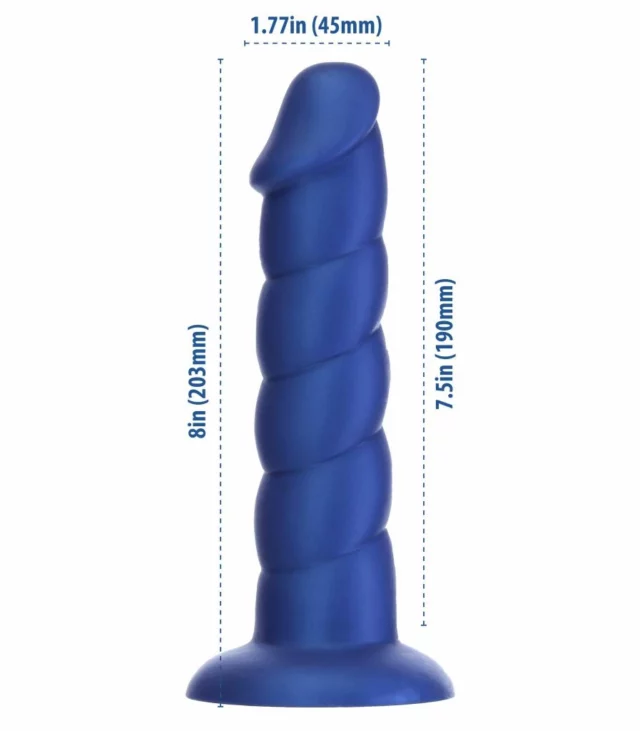 Dildo - Addiction Fantasy Addiction 20 cm Unicorn Blue