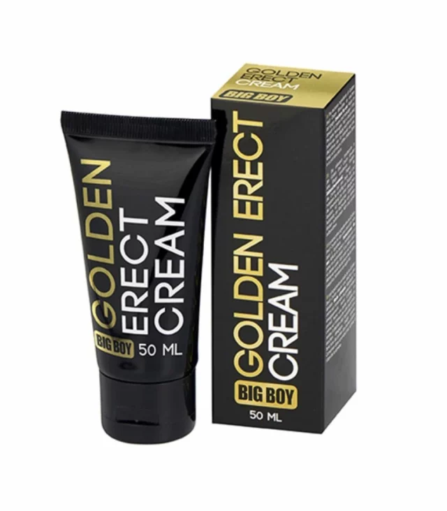 Krem powiększający i na erekcję - Big Boy Golden Erect Cream 50 ml