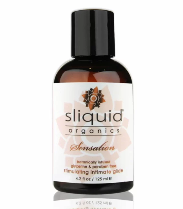 Lubrykant stymulujący - Sliquid Organics Sensation 125 ml