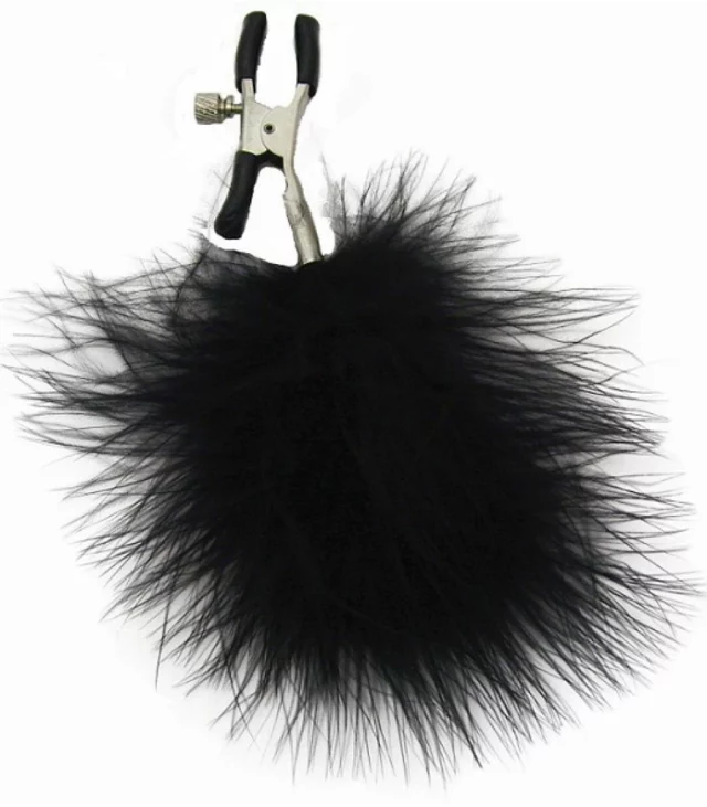 Zaciski na sutki - S&M Feathered Nipple Clamps